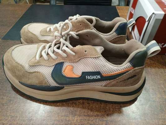 Αγορά Khaki Suede Industrial Safety Shoes with Anti-smashing Steel Toe and Bulletproof Kevlar Mid Sole online manufacture