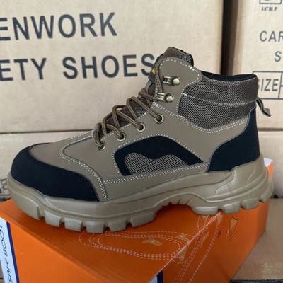 Ατσάλινα παπούτσια αποθήκευσης Unisex Anti Slip Industrial Work Boots