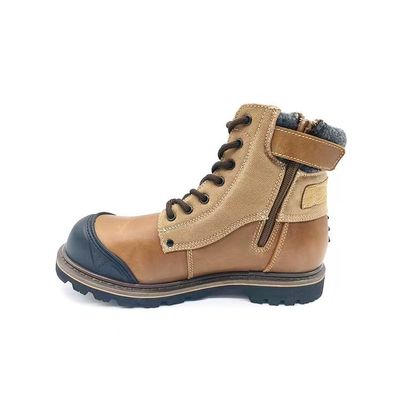 Κίτρινο Στυλ Martin Boots Αντι-Στριβή / Αντι-Τρύπηση Προστατευτικές μπότες δακτύλων