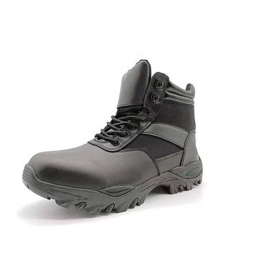 Άνδρες Μαύρα Full Grain Desert Boots Πολυδιάστατα Επαγγελματικά και πεζοπορικά υποδήματα