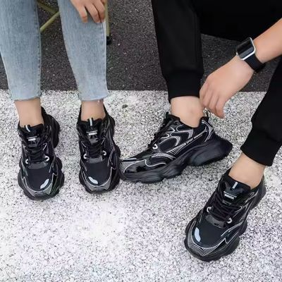 Μικροϊνών Flyknit Μαύρο Βιομηχανικά παπούτσια ασφαλείας Unisex EVA σόλα Εργατικά παπούτσια